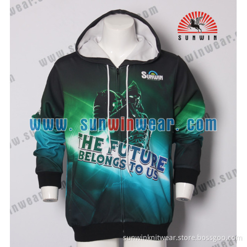 Fashionable design mens zip up hoodies wholesale